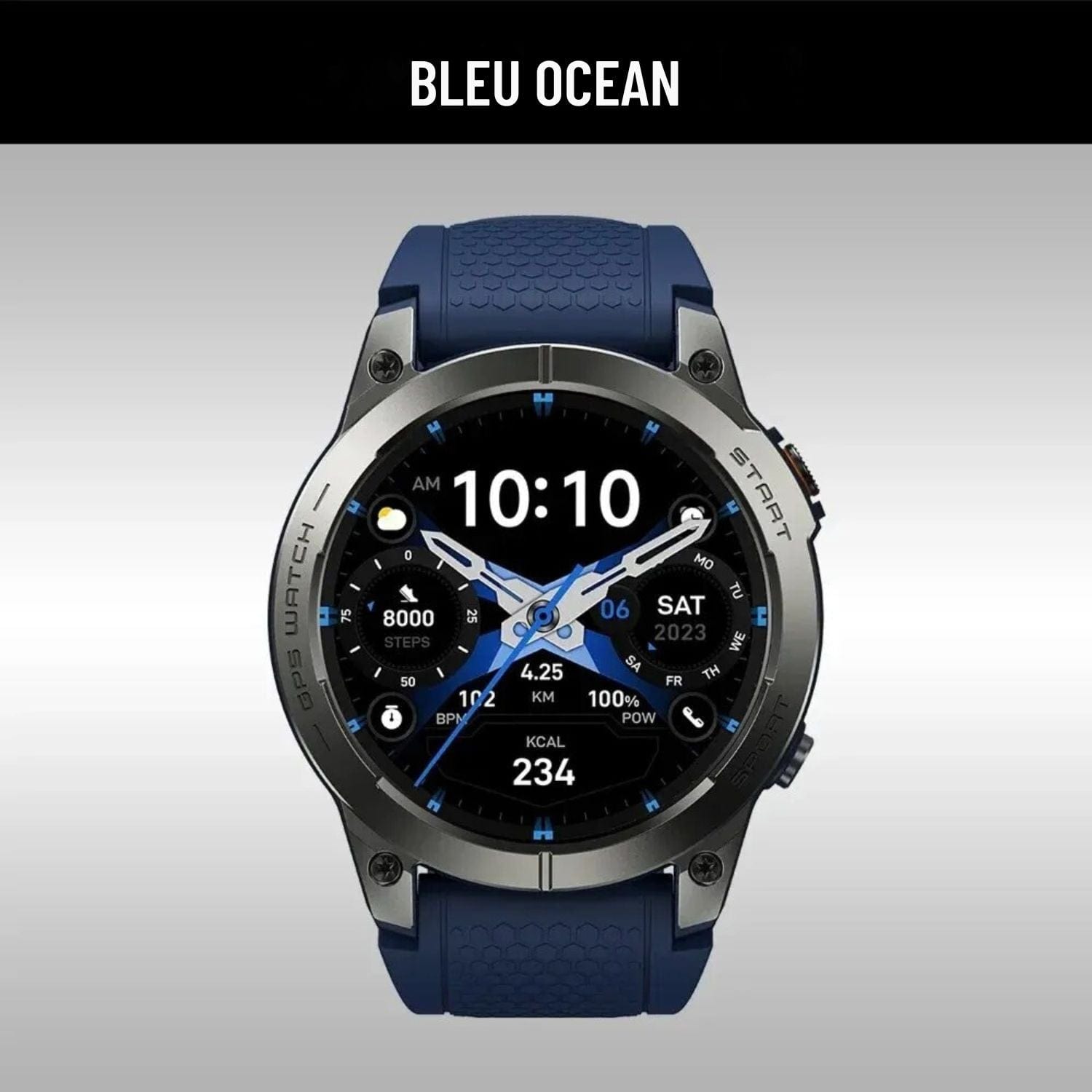 montre gps randonnée  Ocean BLEU