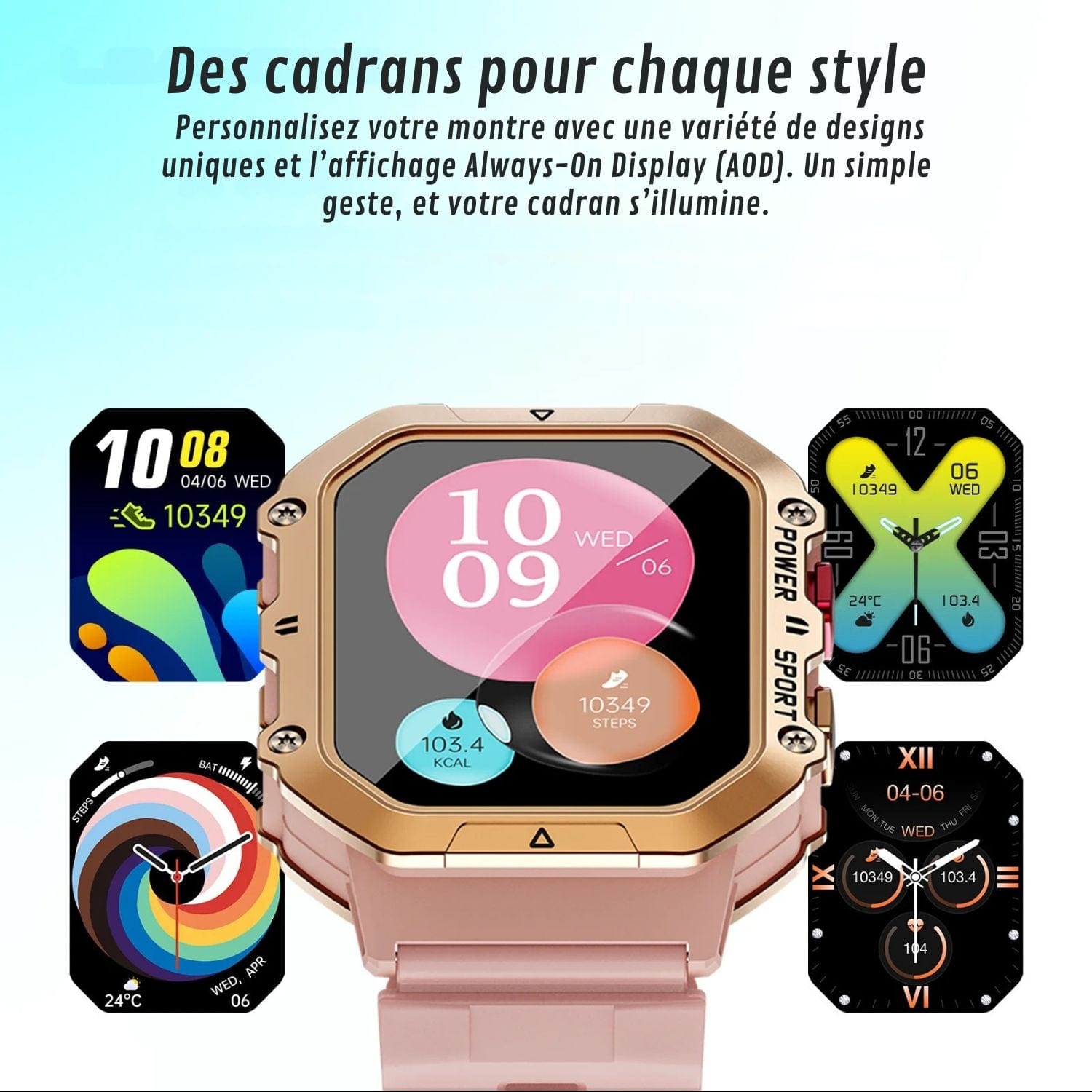 montre randonnée femme