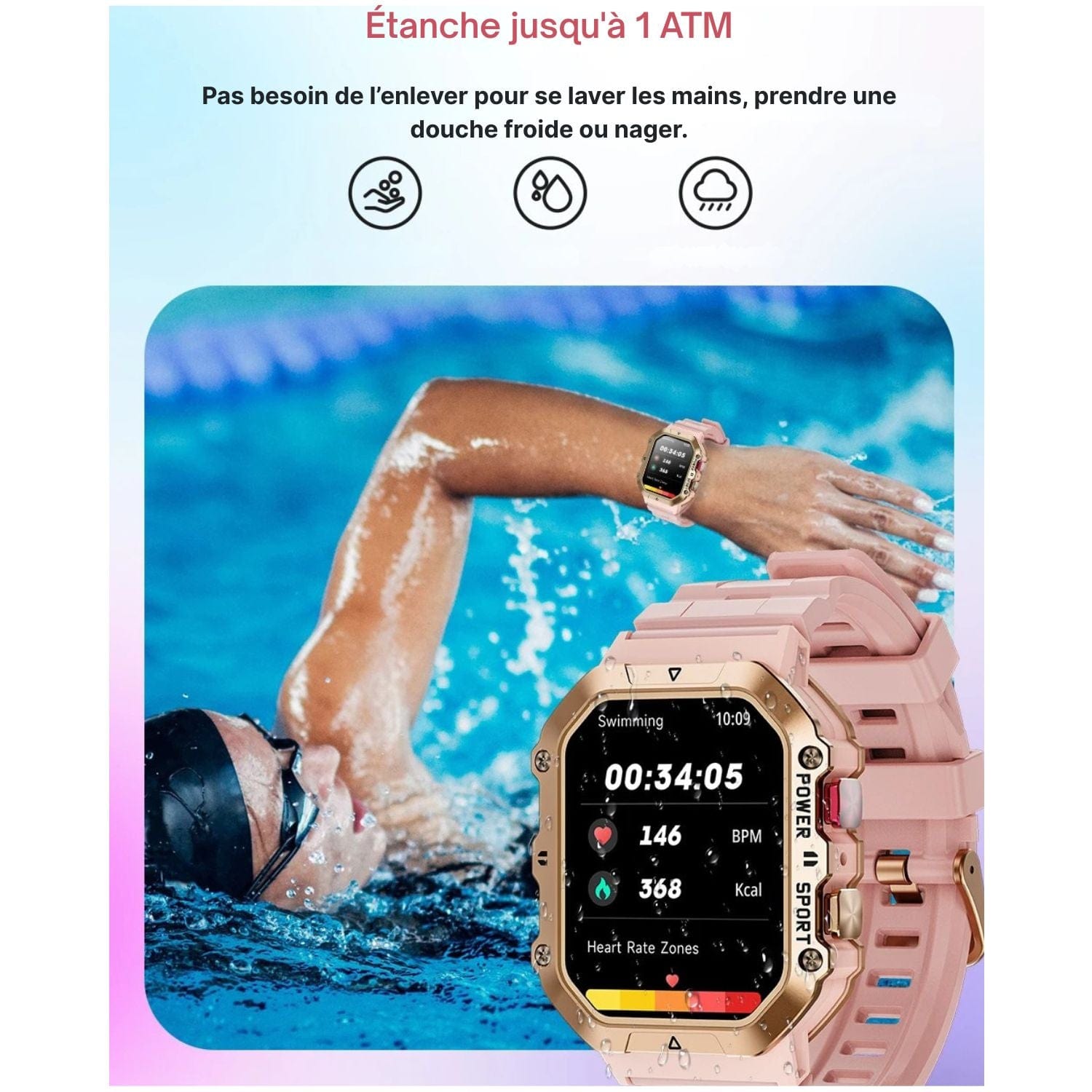 montre randonnée femme
