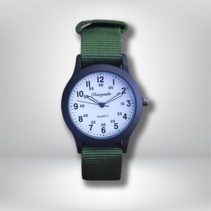 montre sport enfant BLEU-BLANC