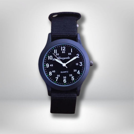 montre sport enfant BLEU-NOIR
