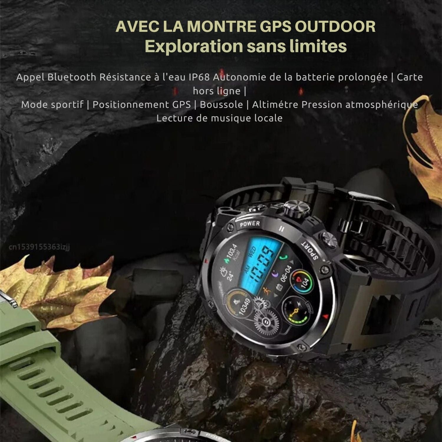 montre gps avec cartographie