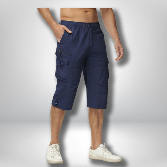 Pantacourt randonnée homme Bleu Marine / M(30)