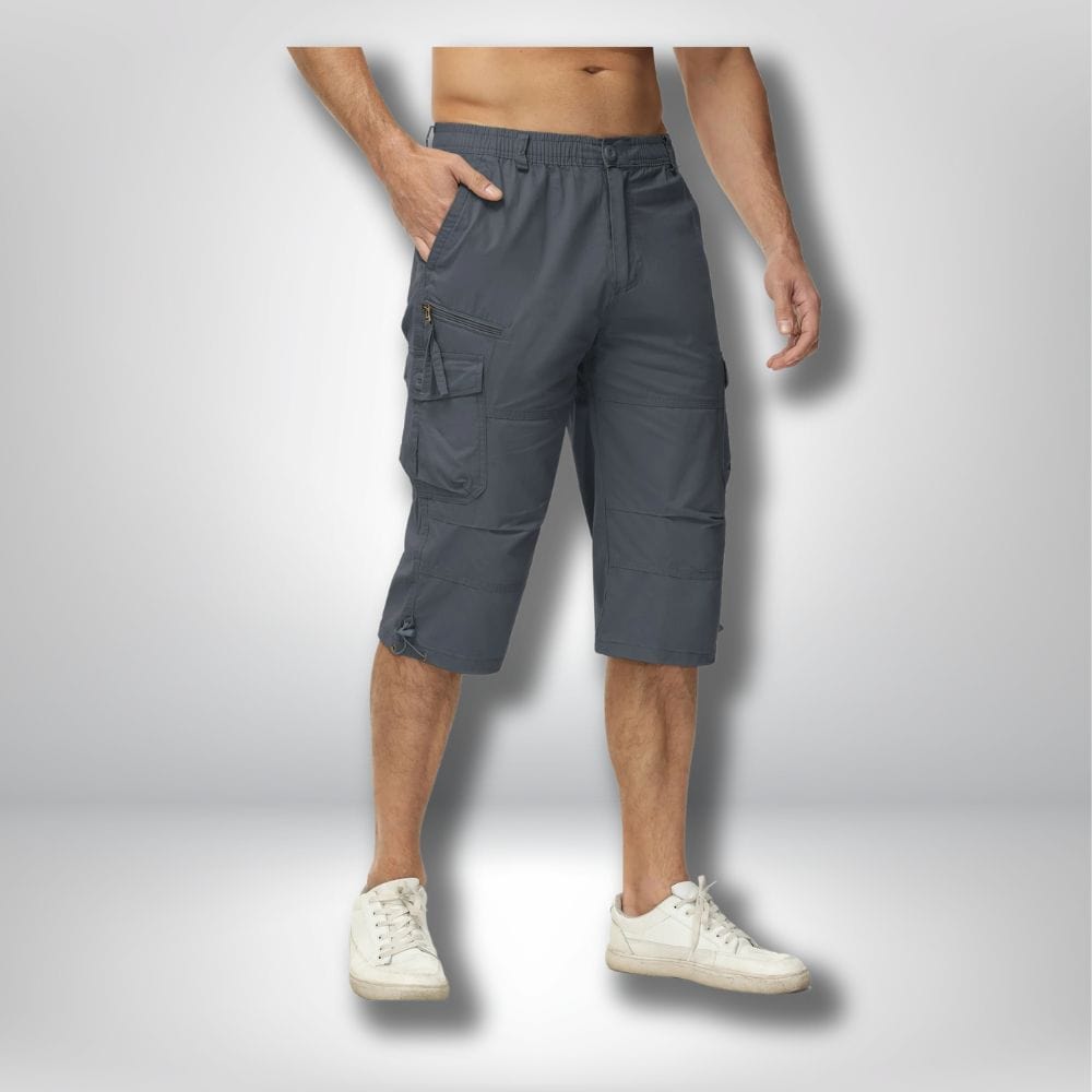 Pantacourt randonnée homme Gris foncé / M(30)