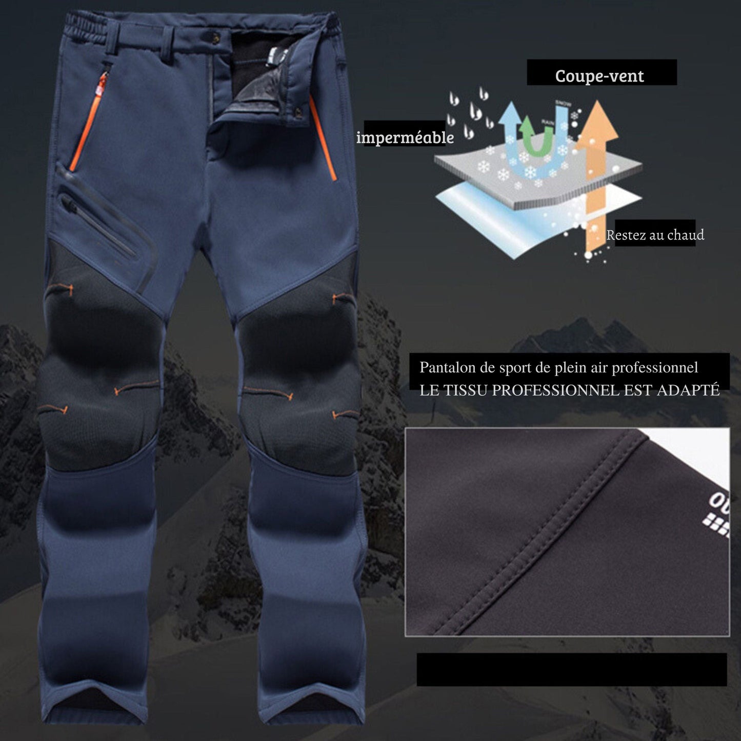 Pantalon alpinisme