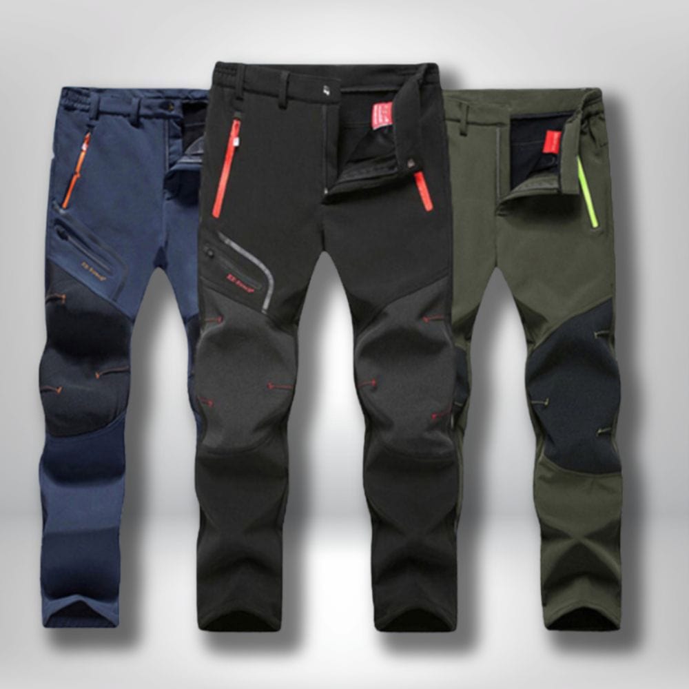 Pantalon alpinisme Bleu épais hiver / XL 55-65kg