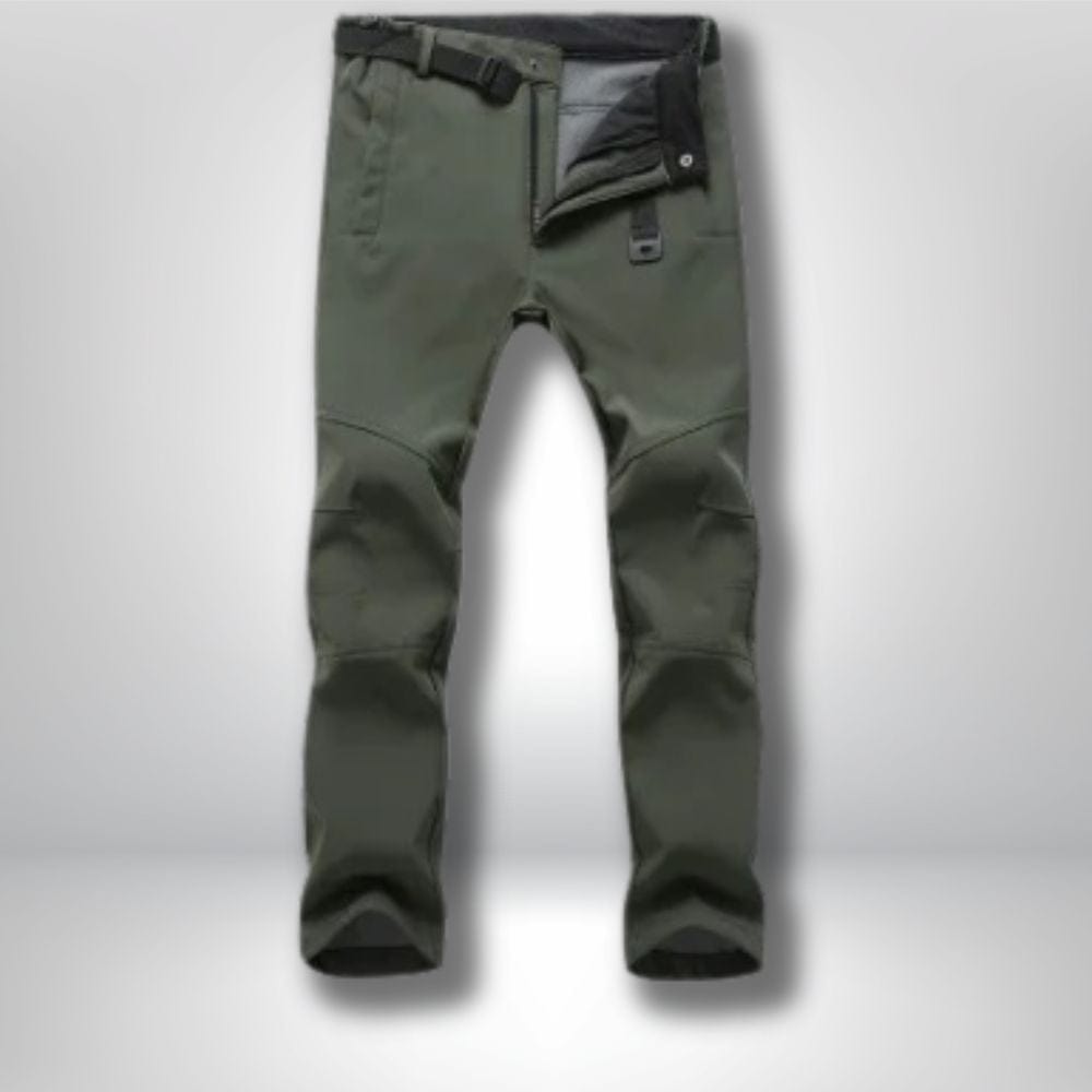 Pantalon | Alpinisme hiver Homme vert militaire / Aisian Size S