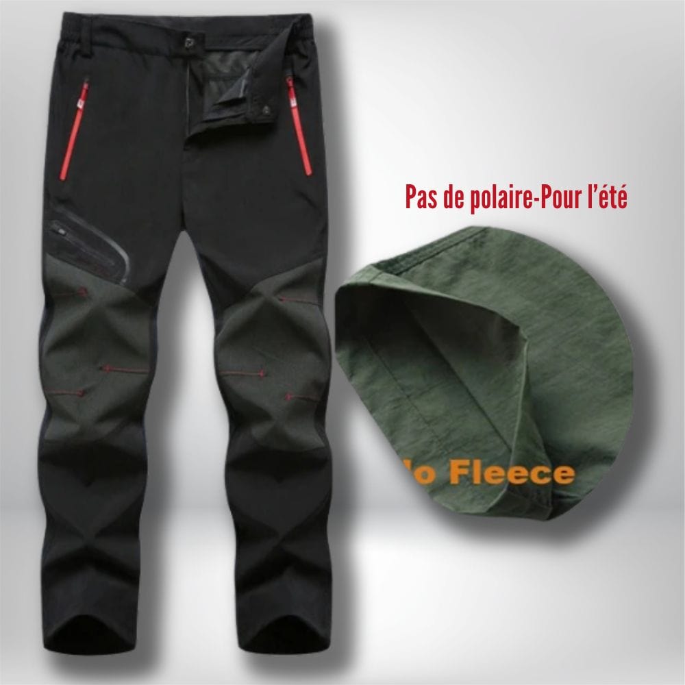 Pantalon alpinisme Noir Thin Summer / L 45-55kg