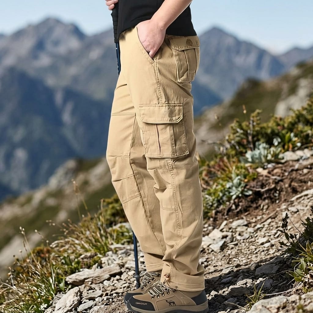 pantalon cargo de randonnée homme