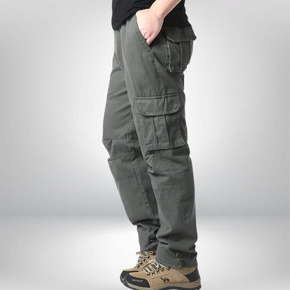 pantalon cargo de randonnée homme Vert militaire / M 50-60kg