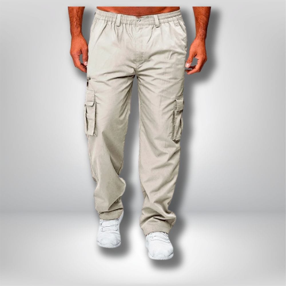 pantalon cargo randonnée beige gray / M