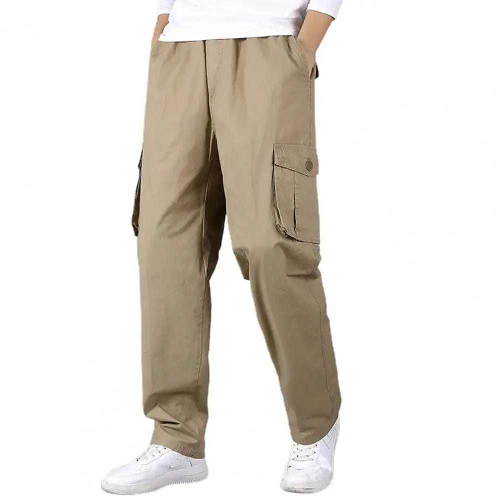 pantalon cargo randonnée homme M / Jaune terre