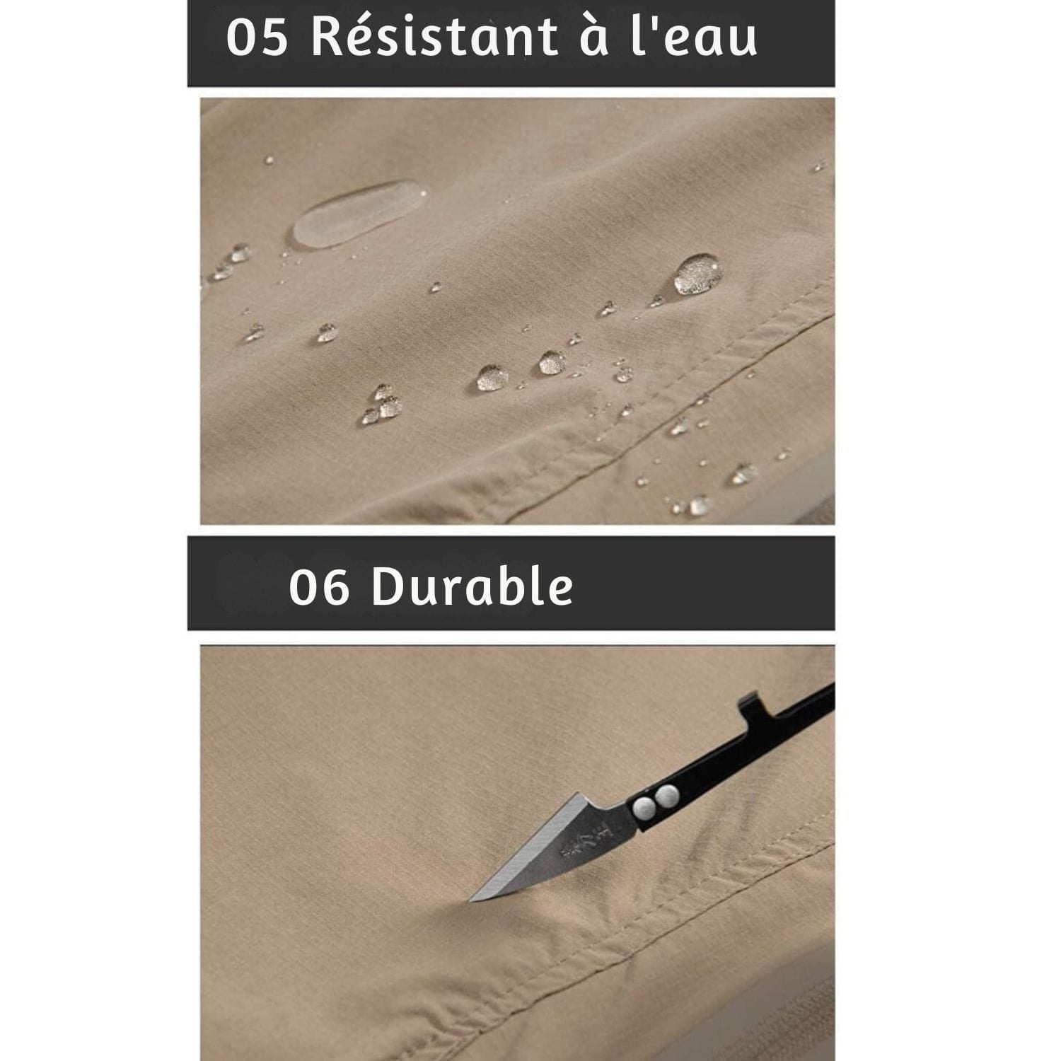 pantalon extensible à séchage rapide pour hommes
