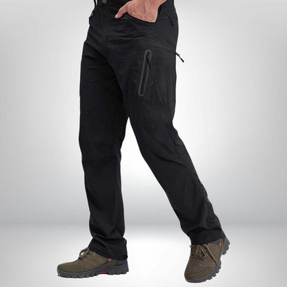 pantalon extensible à séchage rapide pour hommes Noir / S (29)