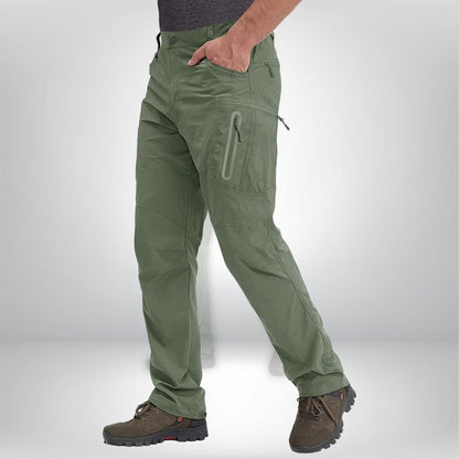 pantalon extensible à séchage rapide pour hommes Vert militaire / S (29)