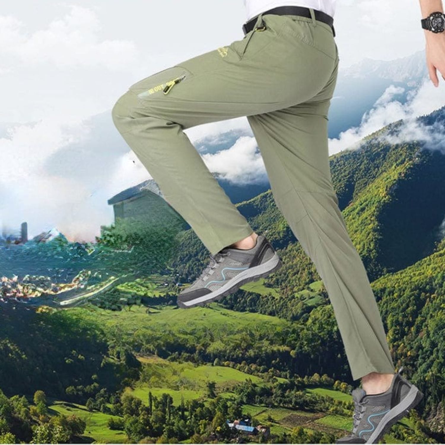 pantalon homme randonnée été