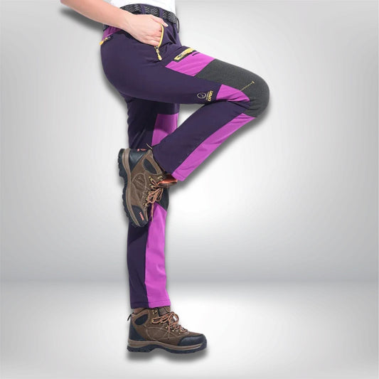 Pantalon Randonnée Chaud Polaire Femme