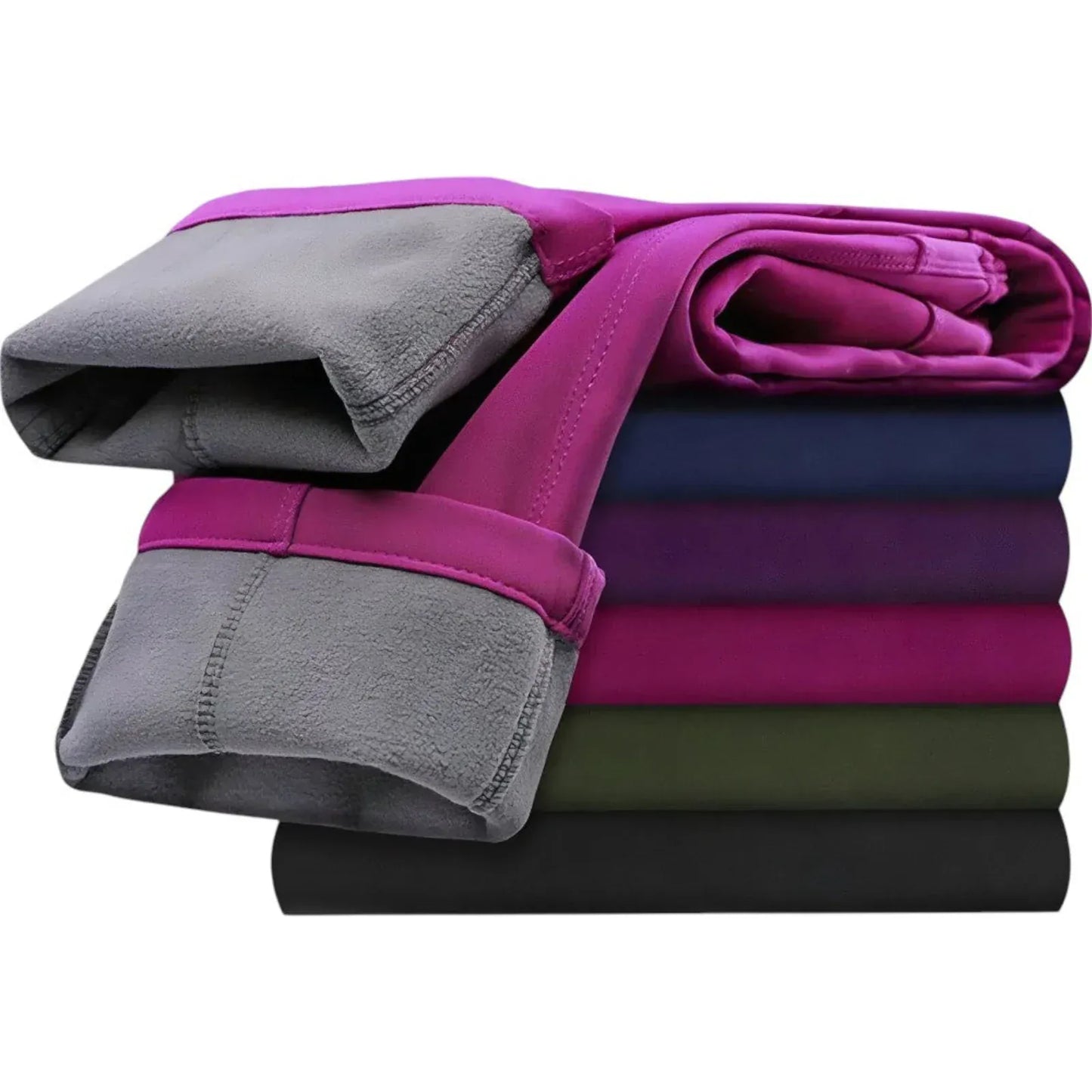 Pantalon Randonnée Chaud Polaire Femme