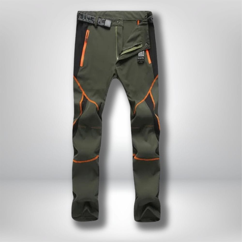 Pantalon randonnée | été Homme-vert militaire / S