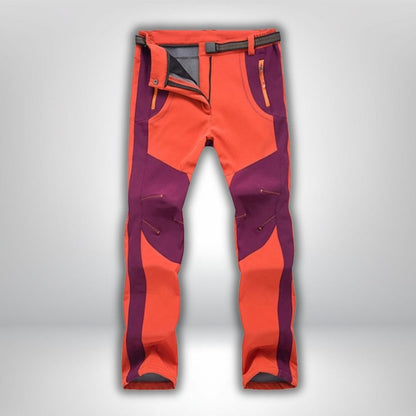 Pantalon randonnée | femme hiver Femme orange / S