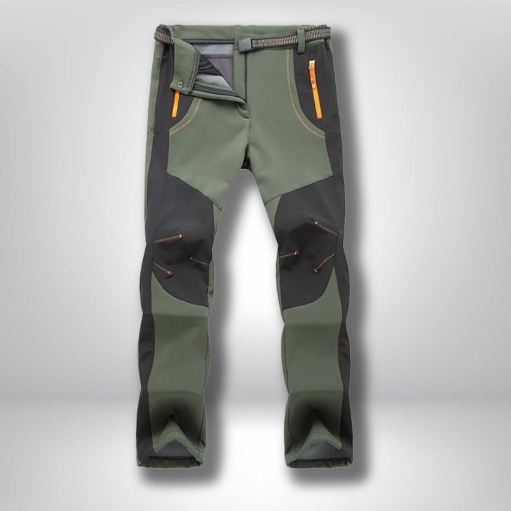Pantalon randonnée | femme hiver Femme vert / S