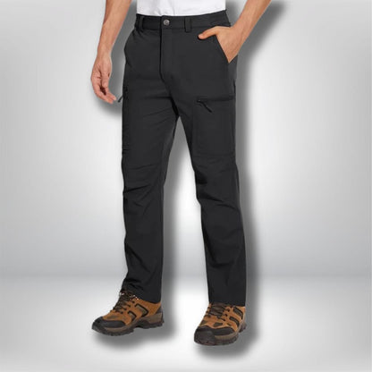 Pantalon randonnée | Homme impermeable Noir / US 30