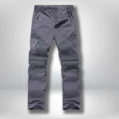 Pantalon randonnée homme Transformable short Gris / S