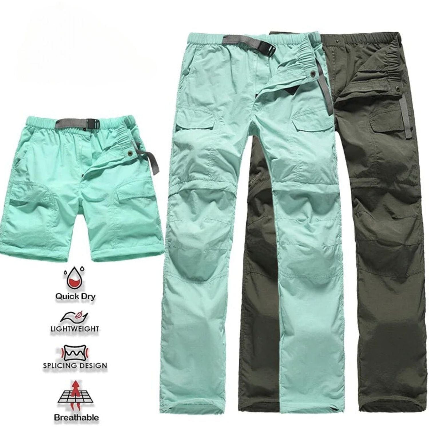 pantalon randonnée modulable femme