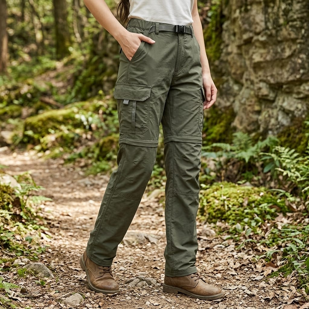 pantalon randonnée modulable femme