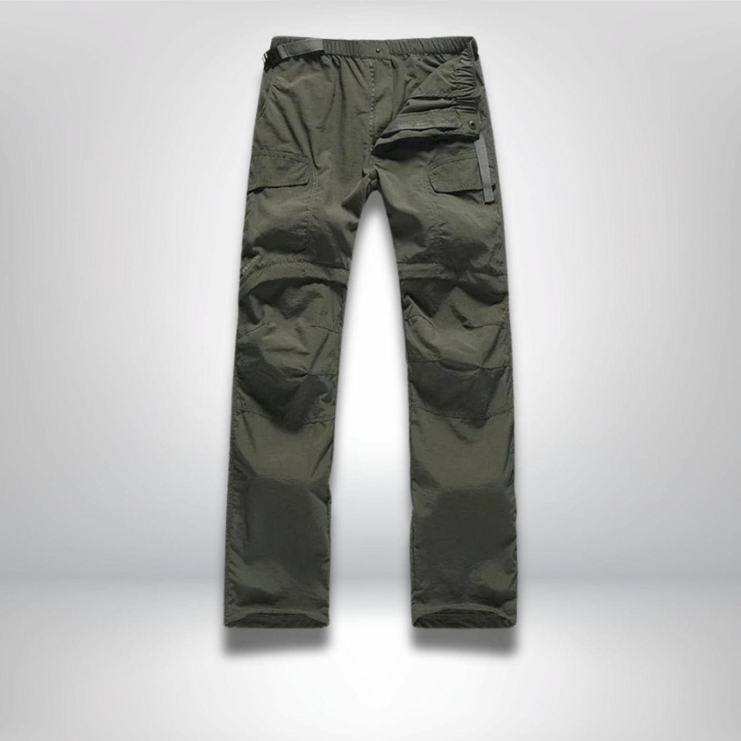 pantalon randonnée modulable femme Vert militaire / taille L