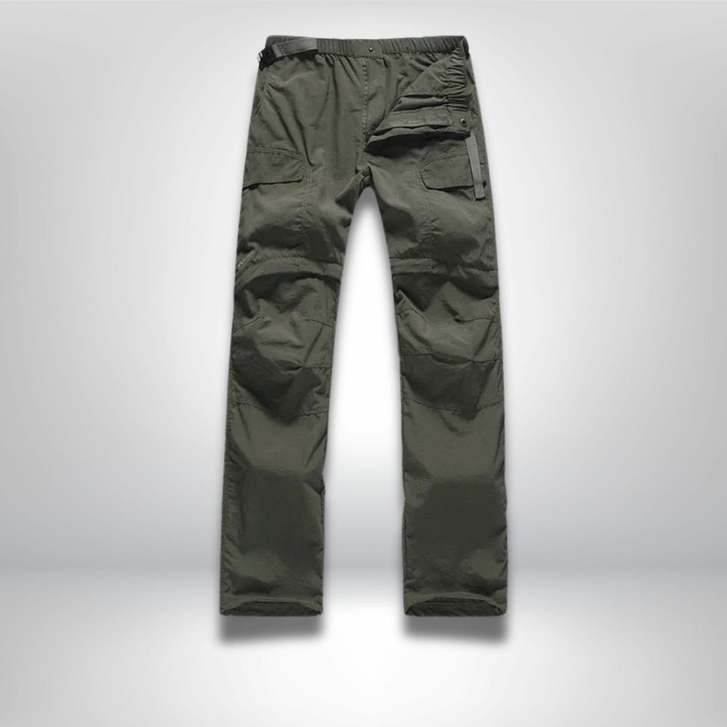 pantalon randonnée modulable femme Vert militaire / taille L