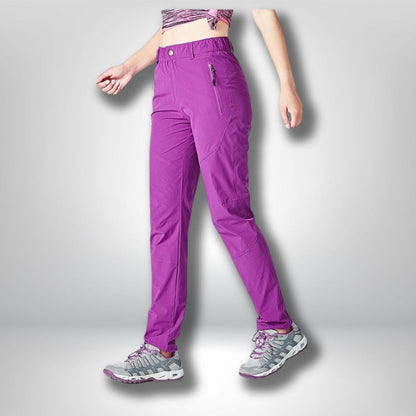 Pantalon randonnée | Ultra leger femme femme Pourpre / M