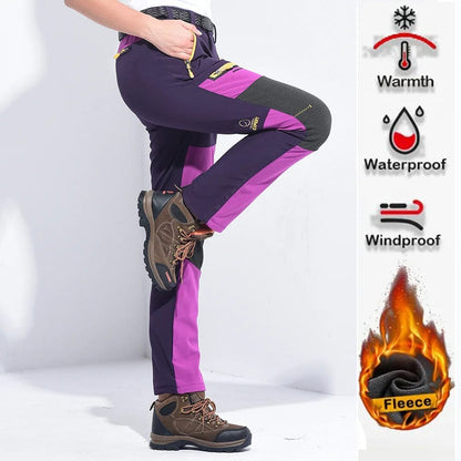 pantalon ski softshell femme