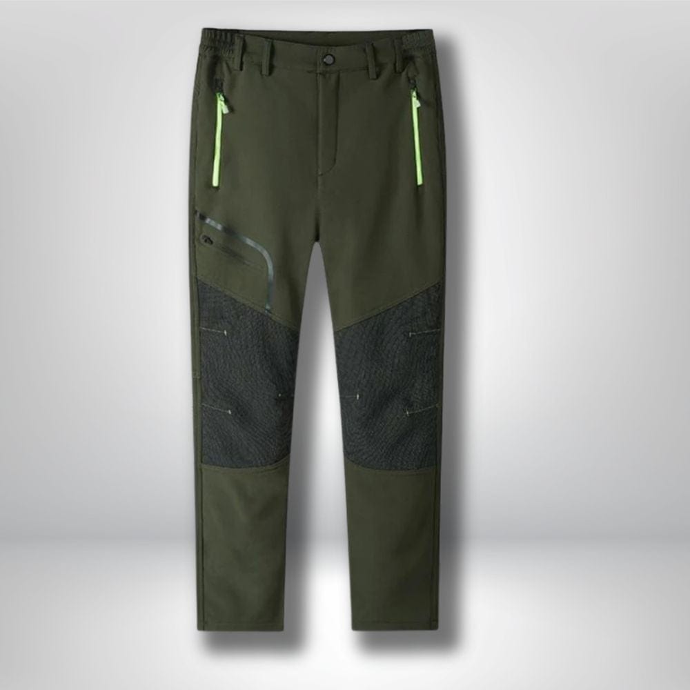 Pantalon Ski | Softshell Homme-Vert / Asian-M