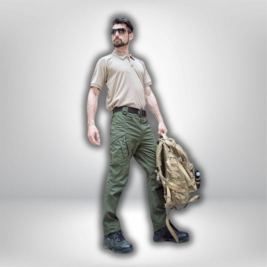 Pantalon tactique Vert militaire / S