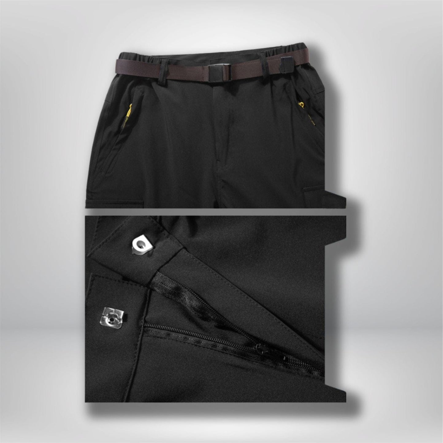 Pantalon transformable en short femme 