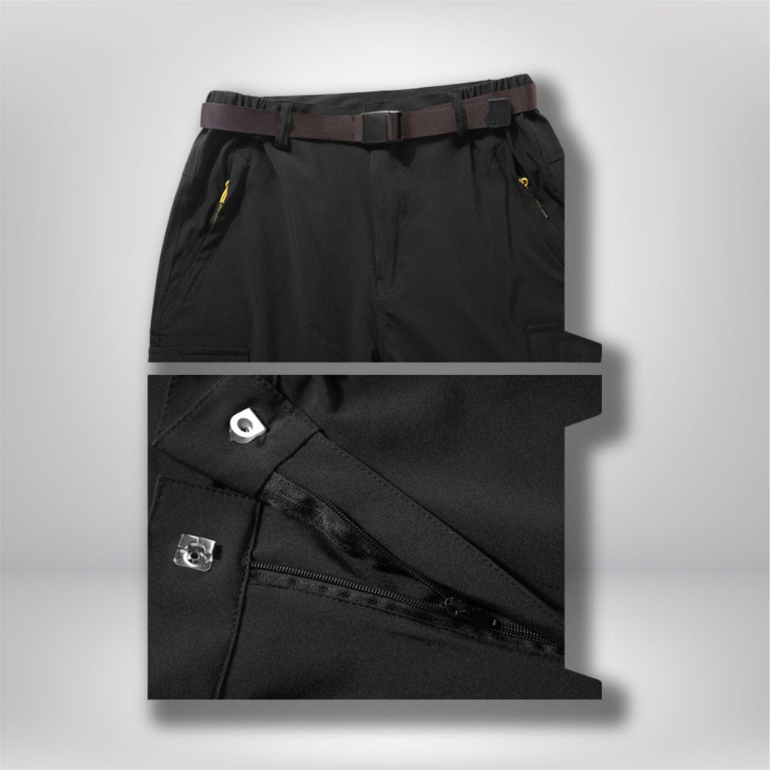 Pantalon transformable en short femme 