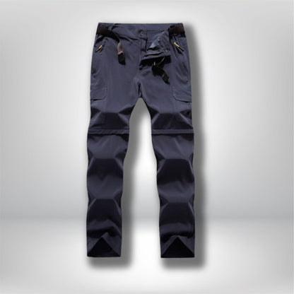 Pantalon transformable en short femme  Gris / S
