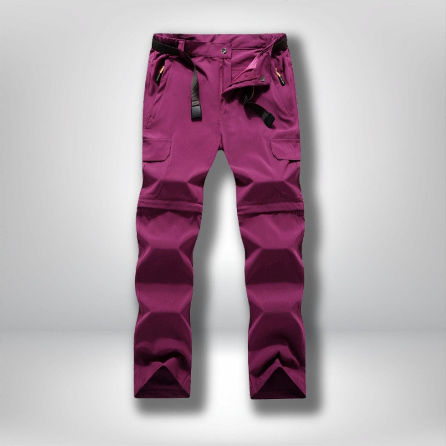 Pantalon transformable en short femme  Vin / S