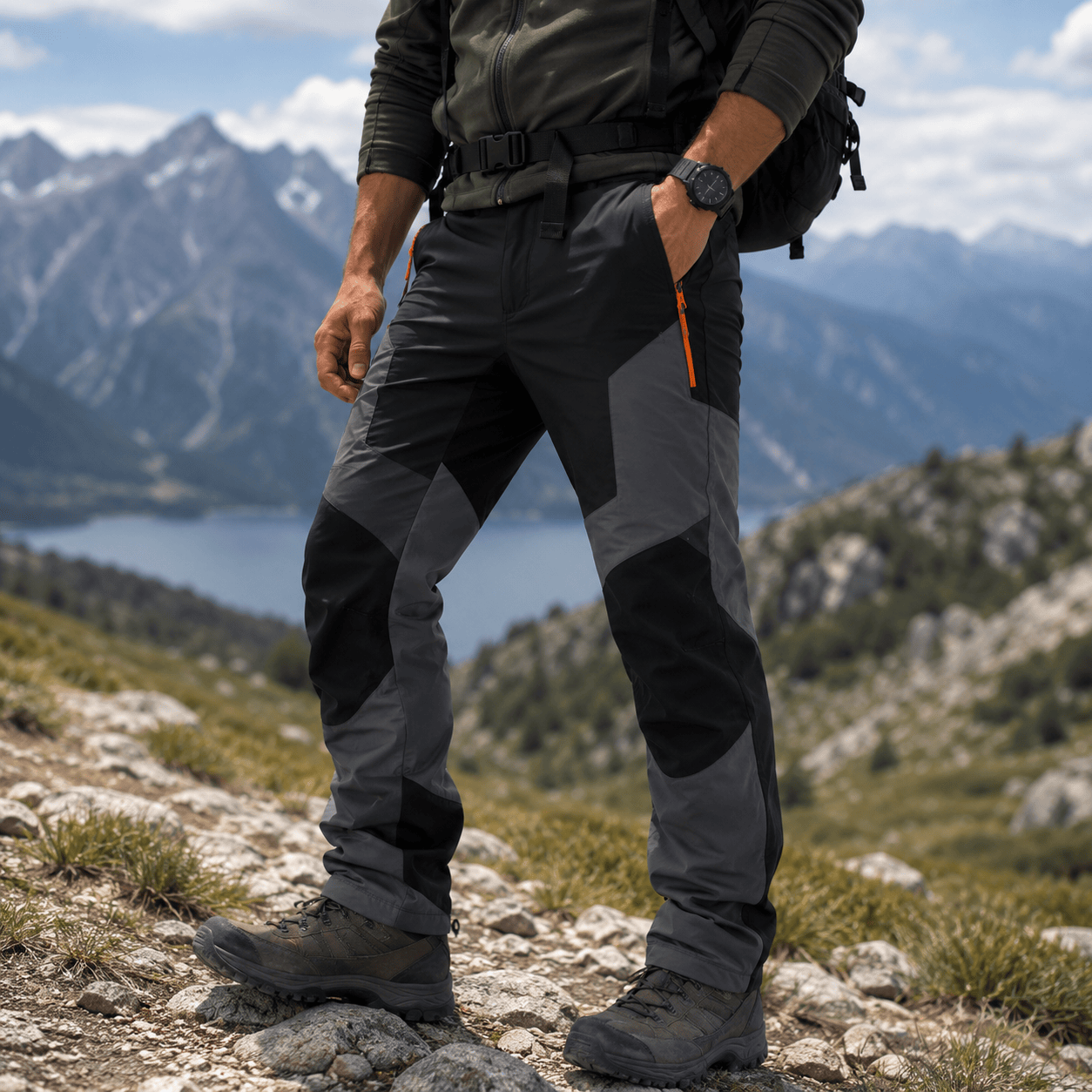 pantalon trek homme