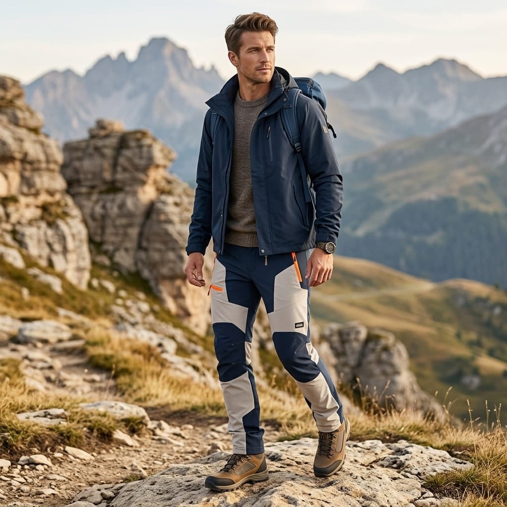 pantalon trek homme
