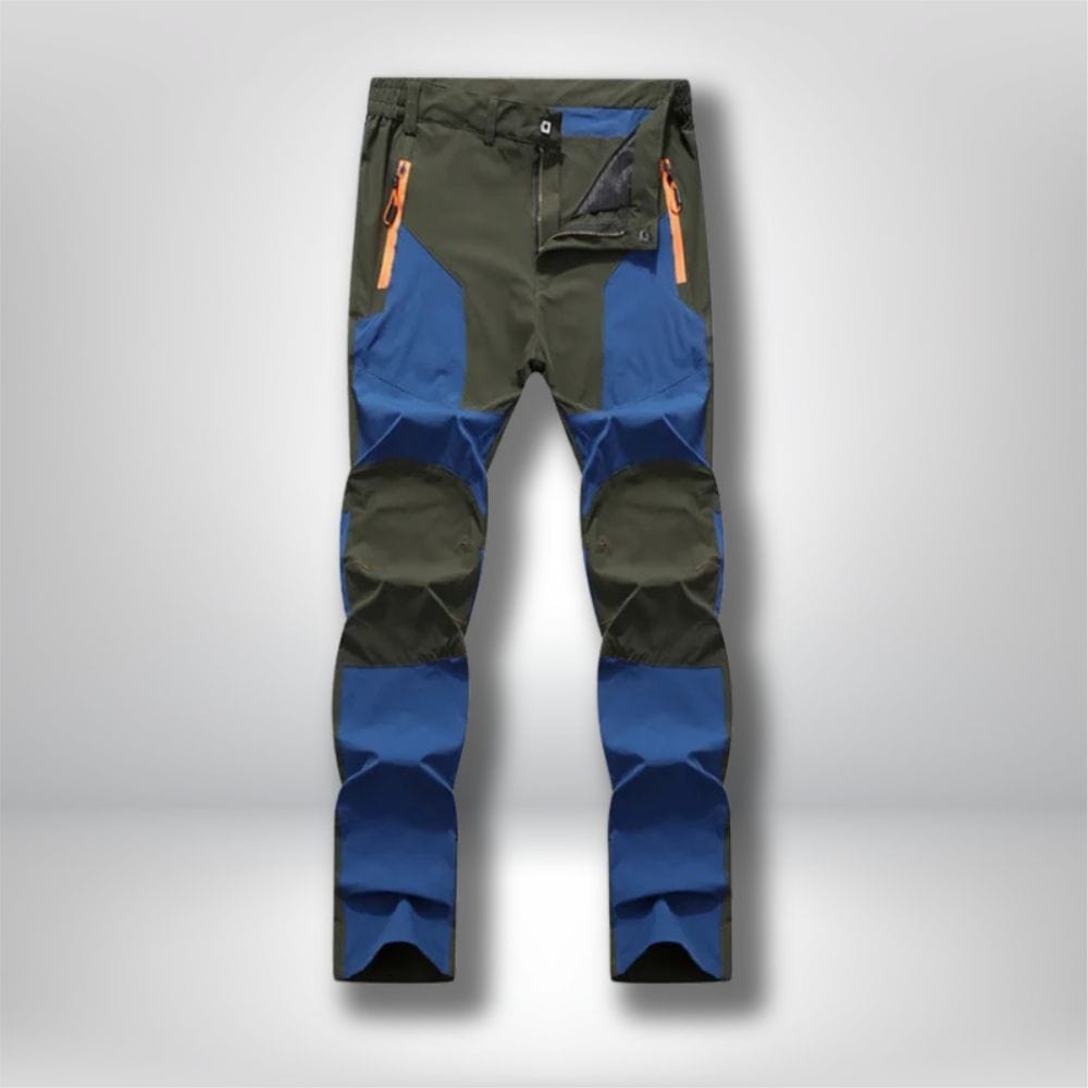 pantalon trek homme Bleu Vert / L