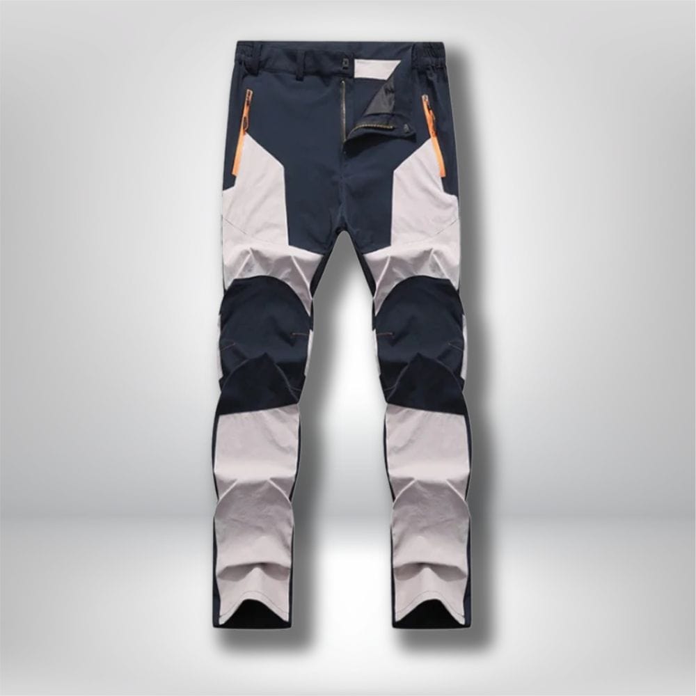 pantalon trek homme Kaki bleu militaire / L