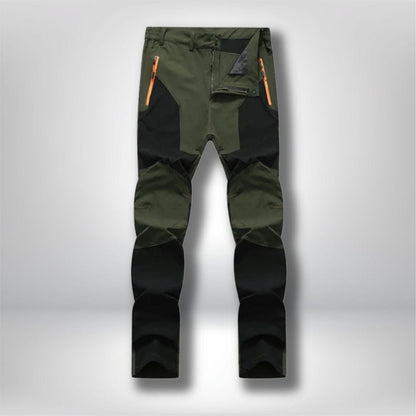 pantalon trek homme Noir vert militaire / L
