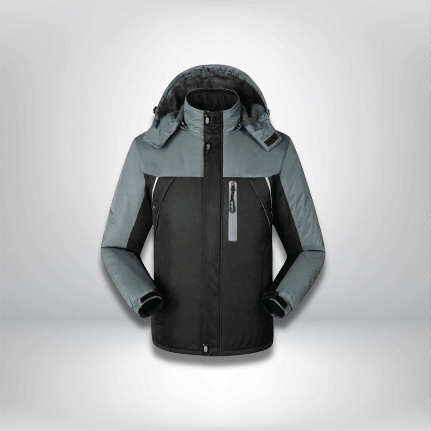 Parka randonnée homme | HikingHavens® NOIR / M poid 48-58kg