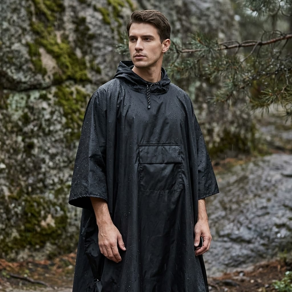 poncho pluie randonnée
