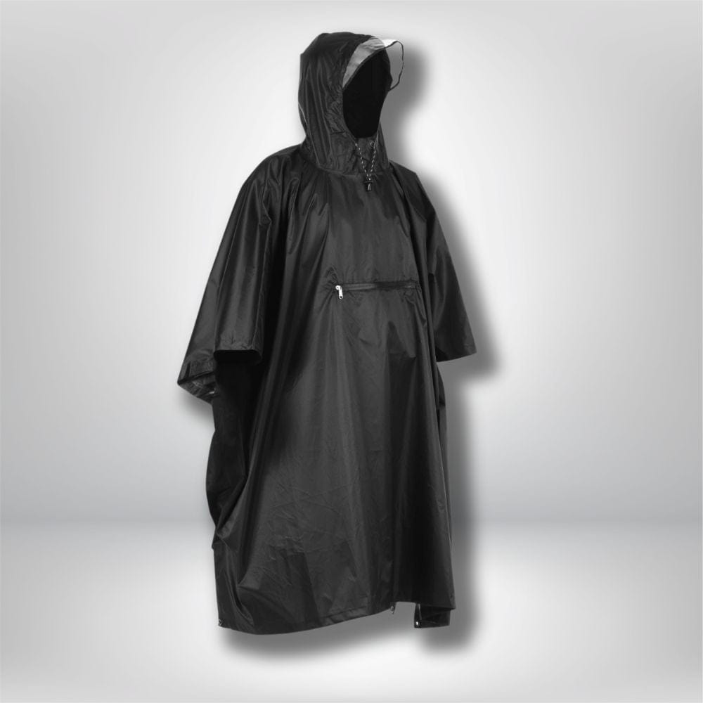 Poncho randonnée NOIR / unique