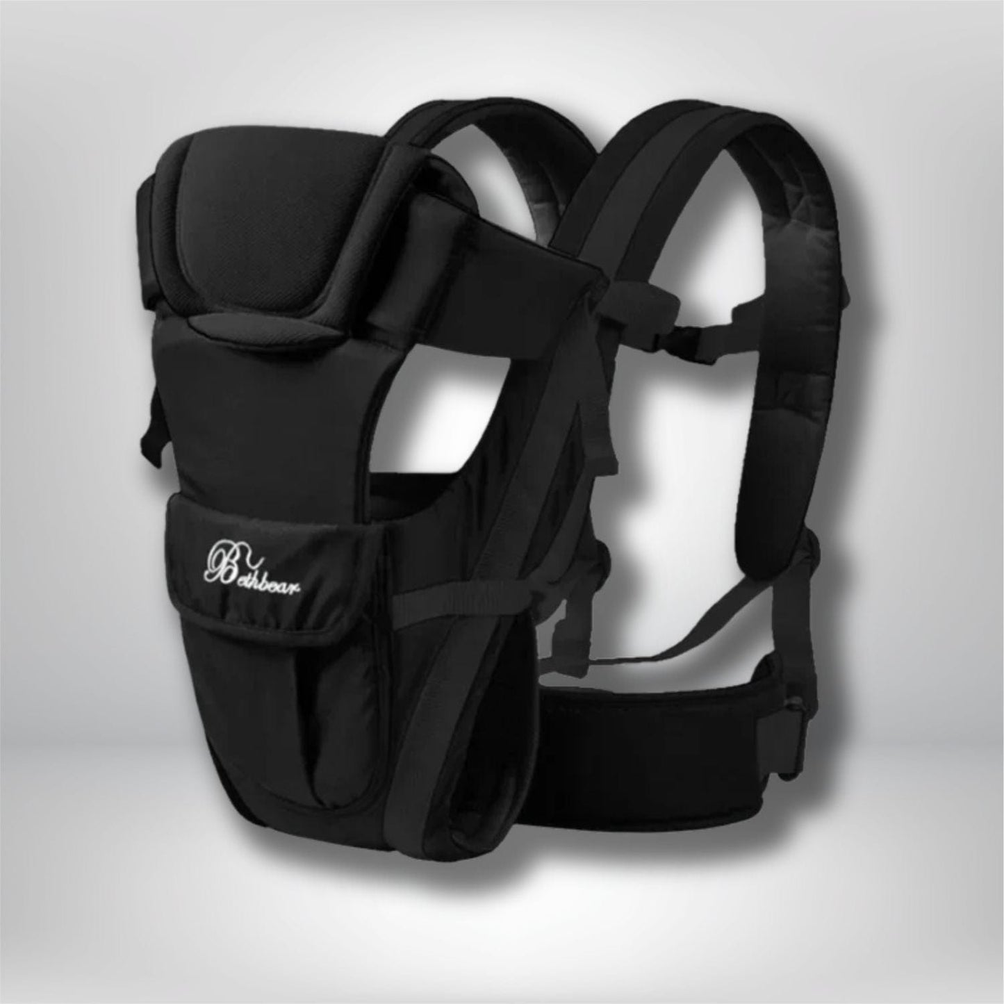 porte bébé randonnée physiologique Noir