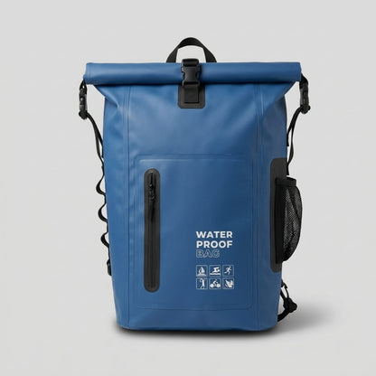 Sac à Dos Étanche Randonnée Bleu