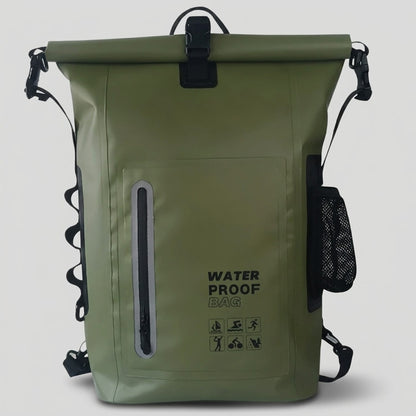 Sac à Dos Étanche Randonnée Vert